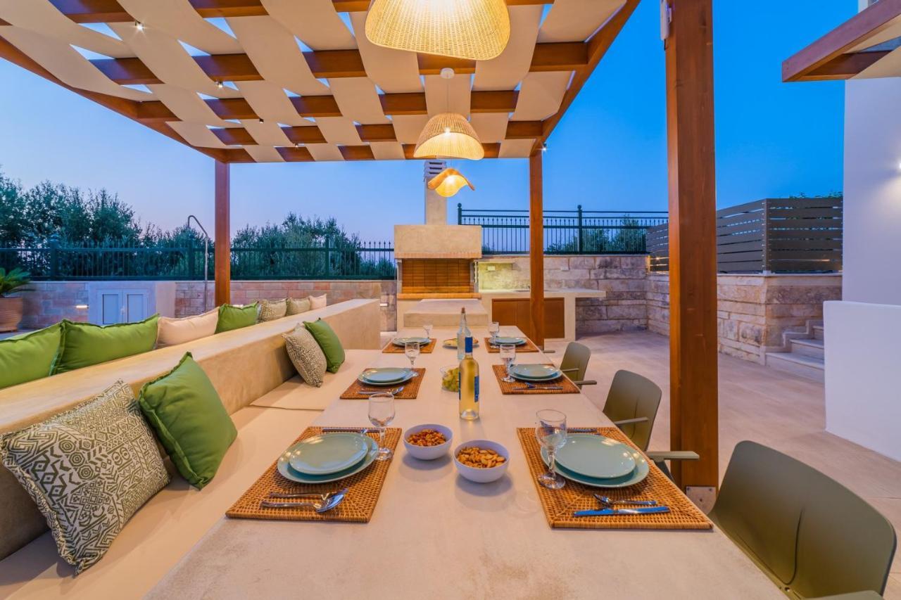 Estella Villa With Pool, Children Area, Bbq & Magnificent Views! Asterion Ngoại thất bức ảnh