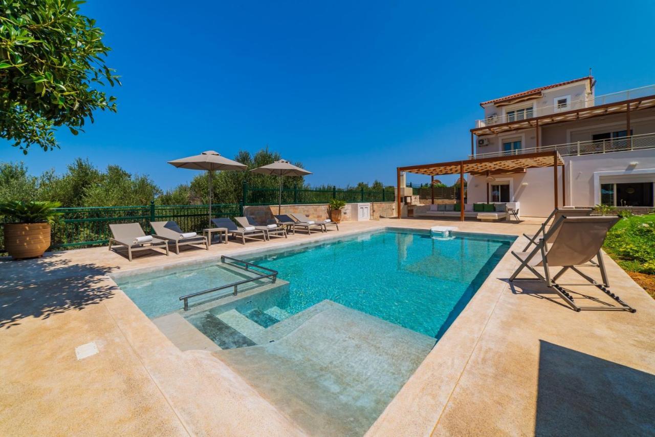 Estella Villa With Pool, Children Area, Bbq & Magnificent Views! Asterion Ngoại thất bức ảnh