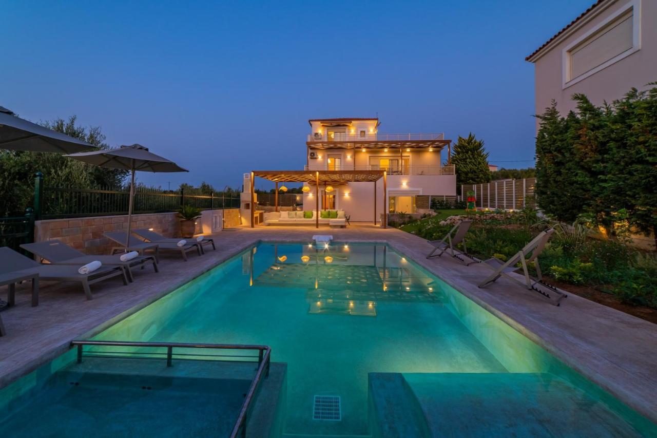 Estella Villa With Pool, Children Area, Bbq & Magnificent Views! Asterion Ngoại thất bức ảnh