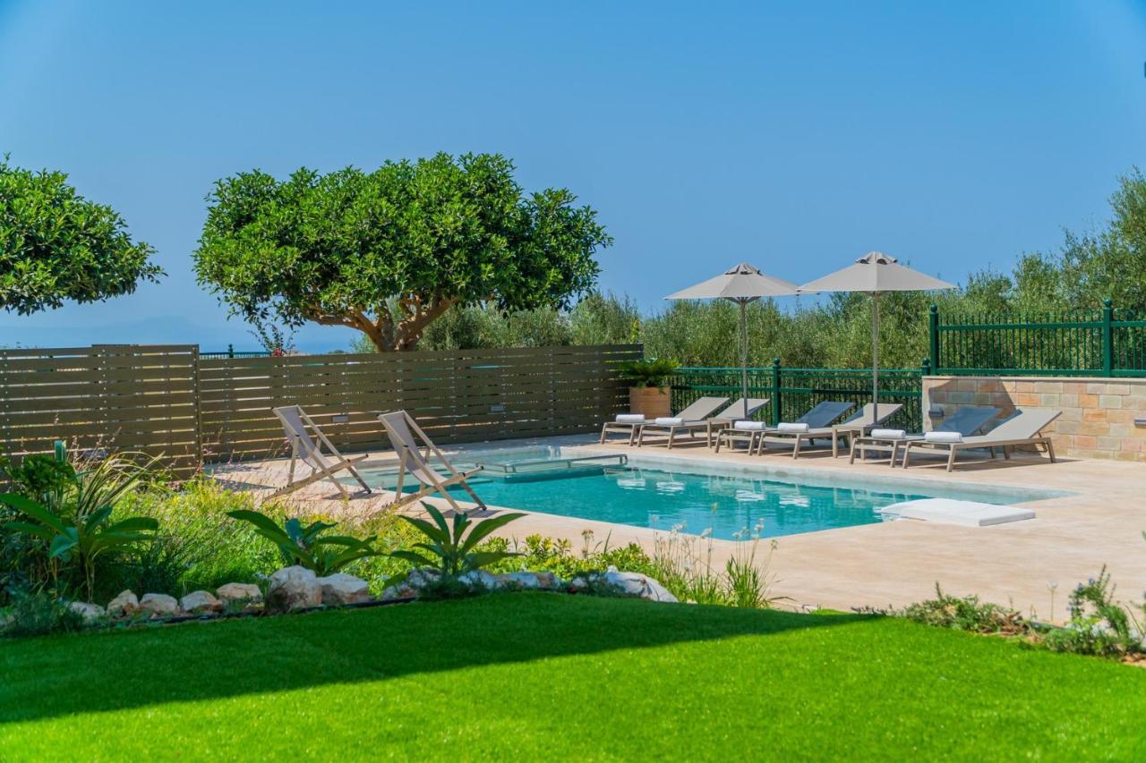 Estella Villa With Pool, Children Area, Bbq & Magnificent Views! Asterion Ngoại thất bức ảnh