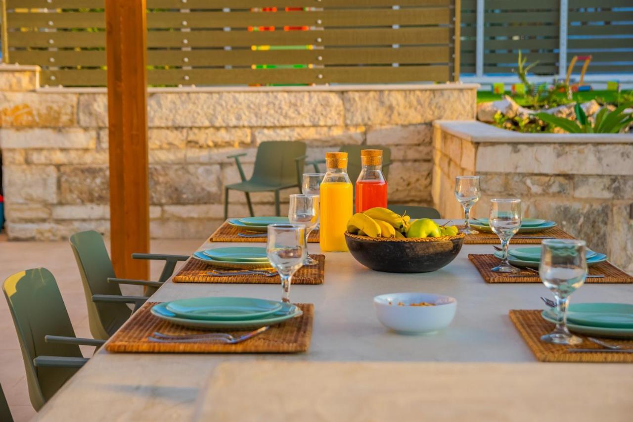Estella Villa With Pool, Children Area, Bbq & Magnificent Views! Asterion Ngoại thất bức ảnh