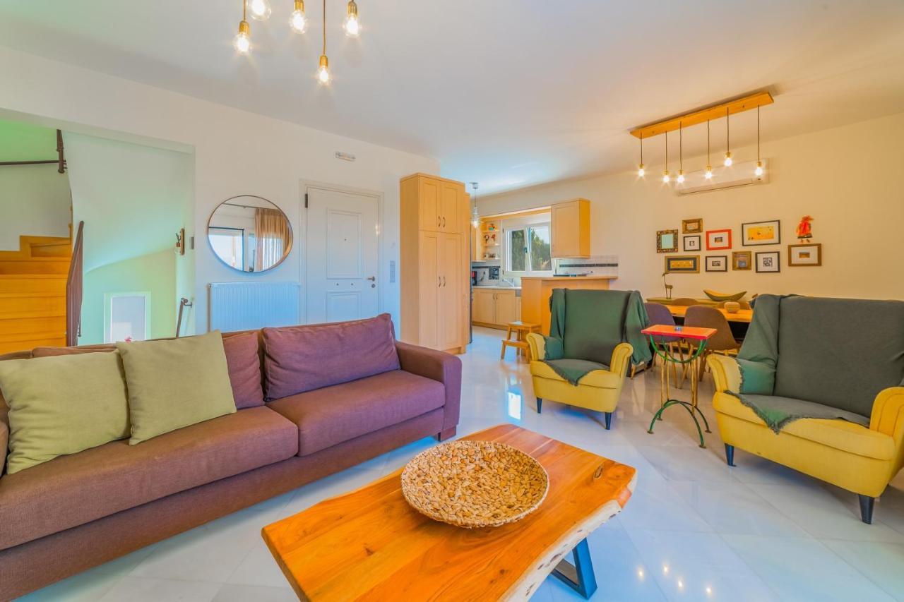 Estella Villa With Pool, Children Area, Bbq & Magnificent Views! Asterion Ngoại thất bức ảnh