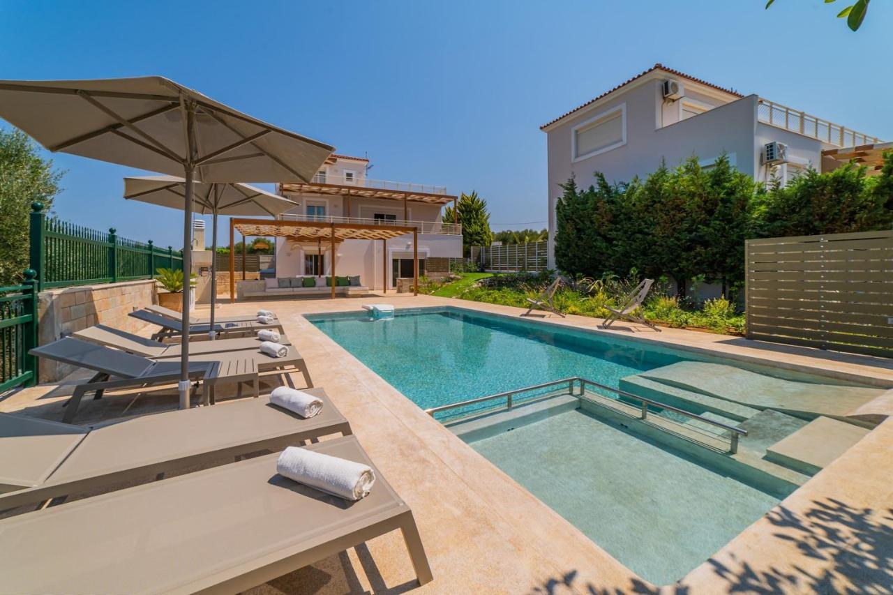 Estella Villa With Pool, Children Area, Bbq & Magnificent Views! Asterion Ngoại thất bức ảnh
