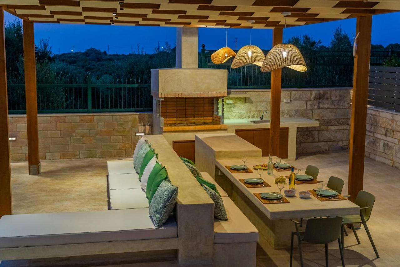 Estella Villa With Pool, Children Area, Bbq & Magnificent Views! Asterion Ngoại thất bức ảnh