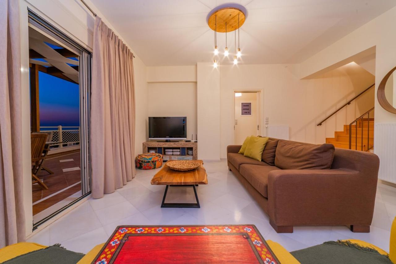 Estella Villa With Pool, Children Area, Bbq & Magnificent Views! Asterion Ngoại thất bức ảnh