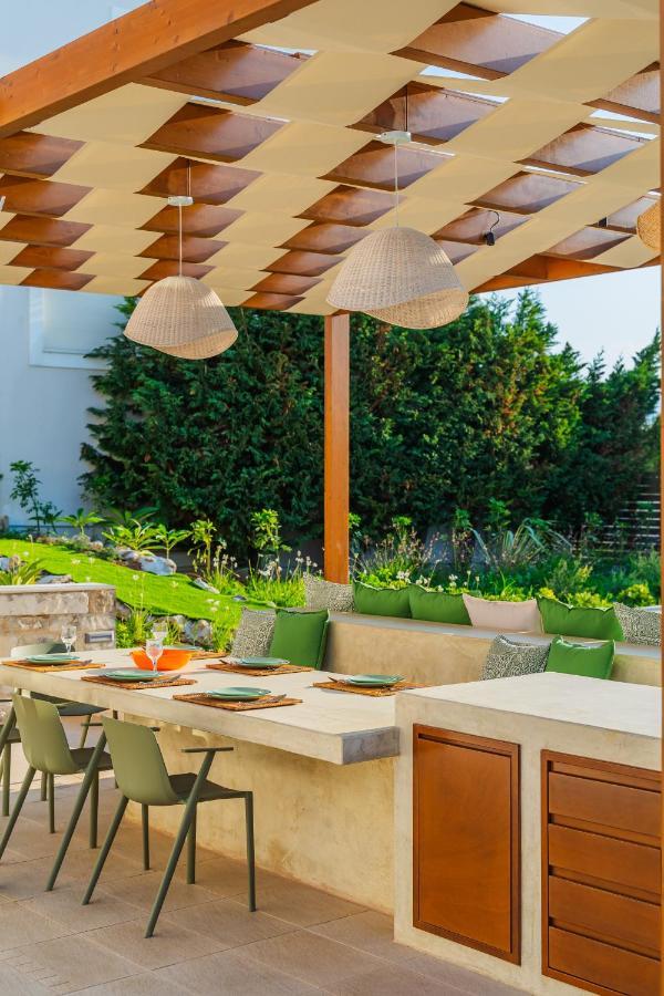 Estella Villa With Pool, Children Area, Bbq & Magnificent Views! Asterion Ngoại thất bức ảnh